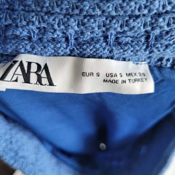 Zara Special Edition Crochet High-waist Skirt and Top Set Size S - Picture 12 of 12